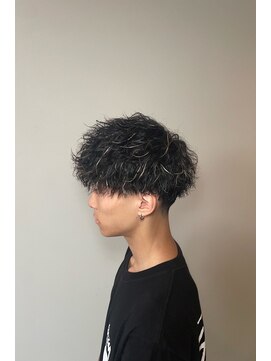 トラッド(TRAD) ツイストスパイラルパーマ×メッシュ