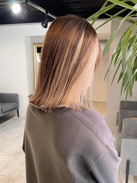 ロナ 岡崎竜美丘店(RONA) 柔らかホワイトインナーカラー