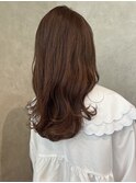 透明感ベージュカラー