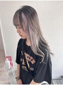 シアーカラー姫カットカールシルバーカラーケアブリーチ所沢練馬