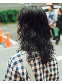 CAF河内 ゆるパーマ ナチュラルパーマ 大阪 心斎橋