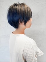 インナーブルー×シルバーアンブレラ