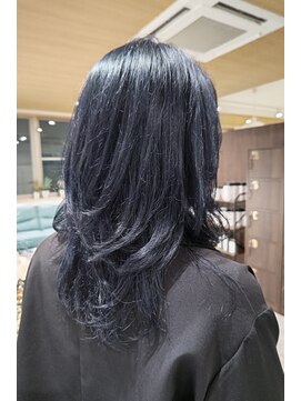 ビスポーク(BESPOKE) グレーっぽい色落ちも楽しめる☆スティールブルーブラック