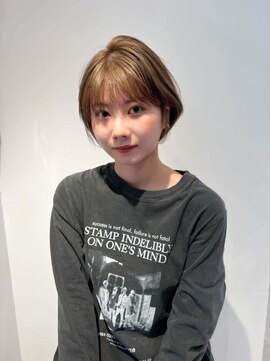 ジーニー 横浜(giinii) 大人かわいい_30代_前髪カット_タッセルボブ_マッシュ