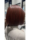 髪質改善カラー×ハイライト