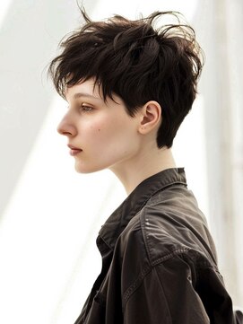 アルトリスト(Altruist Aging×HAIR&SPA) ☆イメチェンピンクベージュアンブレラカラー前髪クールショート