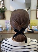 新規お得クーポンあり【見附　今町】お呼ばれヘアセット