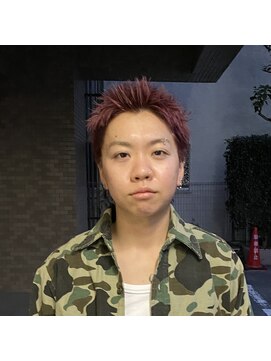 レーニス 宇都宮(Lenis) ワインレッドスパイキーショート