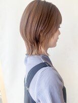 モリオフロムロンドン 原宿本店(morio from London) 【morio原宿】ウルフショートボブ　クリーミーベージュ
