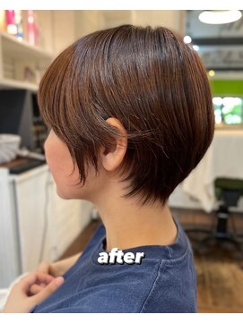 アトリエ エス atelier es HAIRDESIGN ショートボブ