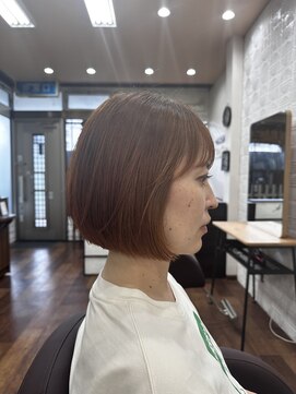 キャティドゥ(CATYdeux) 前下がり×レイヤーボブ