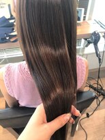 ヘアリゾート粋 トゥジュ 池袋東口店(tujuh)&nbsp;髪質改善/艶髪/ストレートロング/ブラウンカラー