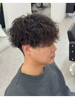 ブライト(BRIGHT)&nbsp;マッシュ波巻きスパイラルパーマ