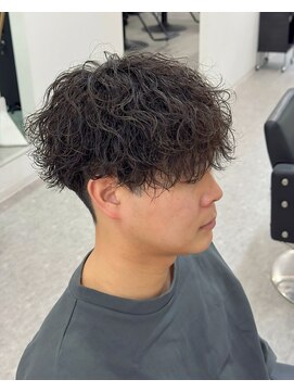 ブライト(BRIGHT) マッシュ波巻きスパイラルパーマ