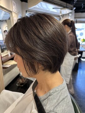 オプ アート(Op Art) ♪大人綺麗に♪白髪ぼかしにもなります！ハイライトカラー