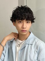 クロト(Clotho) 波巻き/スパイラルパーマツイストスパイラルメンズカットウルフ