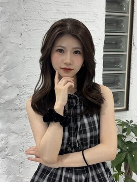 シーン(scene) チョコグレージュ×レイヤー×韓国ヘア【広島】