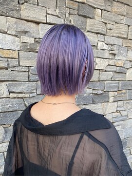 ブラン(Le BLANC) 【下地 由美】ラベンダーカラーミニボブ