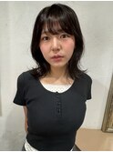 くびれミディ.韓国.韓国ヘア.レイヤーカット.ミディアムレイヤー