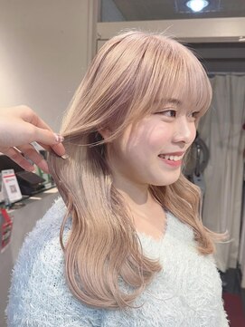 テトラ バイ ネオリーブ 横浜西口店(tetra by neolive) 柔らかいミルクティーベージュカラー＊*【横浜】