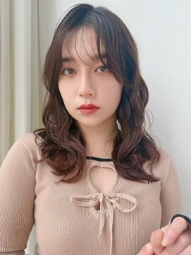 バイオレット 表参道店(Violet) 抜け感たっぷり小顔カットミディアム　TK-33