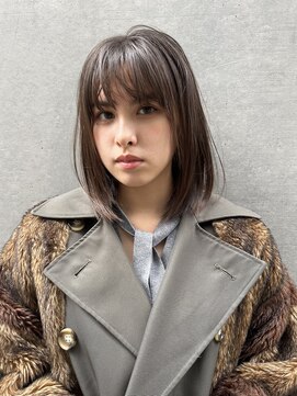 ロンド 銀座(Lond) 【Noa】ヘイリーボブ前髪レイヤーカット小顔/髪質改善/縮毛矯正