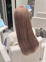 ザザアオヤマ(ZA/ZA AOYAMA)&nbsp;ブリーチありミルクティーベージュ