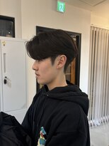 アンド グラフ(& Graph.)&nbsp;センターパート　ニュアンスパーマ