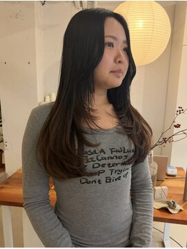 ライン(LINE) ロングレイヤー/レイヤーカット