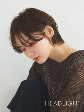 アーサス ヘアー リビング 錦糸町店(Ursus hair Living by HEADLIGHT) #クールショート#イメチェン#前髪なし#小顔似合わせ韓国ウルフ