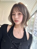 ジルブラン 横浜関内(JIL BLAN)&nbsp;ハイライト白髪染め白髪ぼかしショートボブレイヤー40代横浜関内