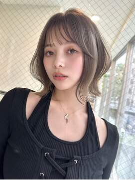 ジルブラン 横浜関内(JIL BLAN) ハイライト白髪染め白髪ぼかしショートボブレイヤー40代横浜関内