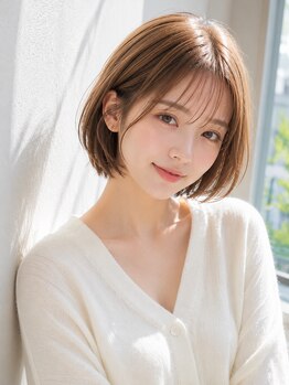 アンサ 椥辻店(ANSA)の写真/【山科/椥辻】椥辻駅近の人気salon☆髪のお悩みは当店のスタイリストにお任せ*お気軽にご相談ください!
