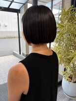 サロンド ベレーザ トータ(salao de beleza tota) burgundy× ミニボブ