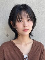 フレイムス ヘア アンド リラックス 高崎駅西口店(Frames hair&relax)&nbsp;大人可愛いネオウルフハッシュカット20代30代40代