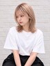 【ハイトーンカラー】ブリーチ＋カラー＋3stepトリートメント　￥19800～