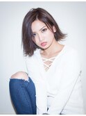 切りっぱなしボブ 熊本a:le