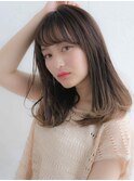 シースルーバング グラデーションカラー☆