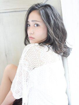 ヘアアンドメイク アリス(hair&make ALICE produce by COLT) ~ALICE~ ミディアム×ブラックアッシュ