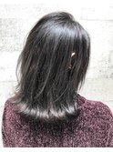 [The C ]　アディクシーカラー☆黒髪アッシュ