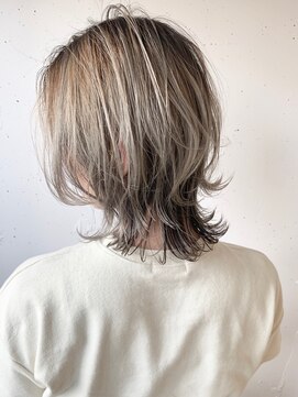 ヴェイン 渋谷(vain) 【vain#Bリアルお客様style】ウルフ×バレイヤージュ☆