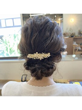 マロウ(mallow) 《花屋併設》シンプルアレンジ@20代30代40代