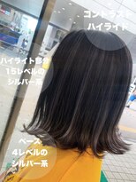 アッシュ 立川店(Ash)&nbsp;【Ash立川】コントラストハイライトbob