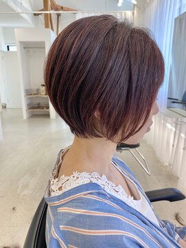 アイズ ヘアー メイク(I's hair make) 前下がり×ショートボブ