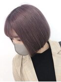 Lee心斎橋★前下がりボブ×ピンクアッシュ