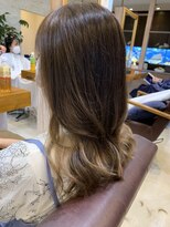 ラ メール ヘア デザイン(La mer HAIR DESIGN)&nbsp;インナーカラー/ミルクティーベージュ