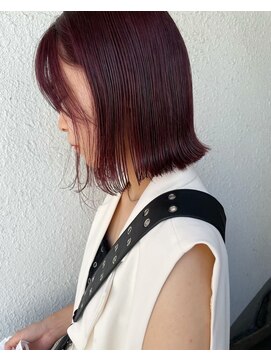 ロンドプロフィール 浦和(Lond profil) 浦和ショートヘアショートカット韓国白髪ぼかし白髪染めボブ