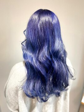 バブルス 本川越店(BUBBLES) コリアンカラー×ブルーラベンダー