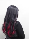 レッドインナーカラー
