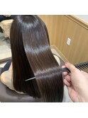 大人女子の髪質改善トリートメントヘア